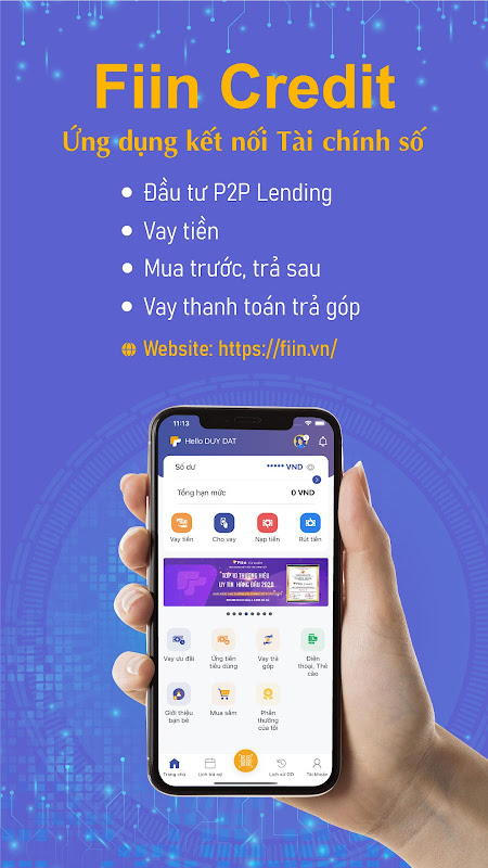 Fiin - Đầu tư, vay tiền tối ưu Screenshot 1 