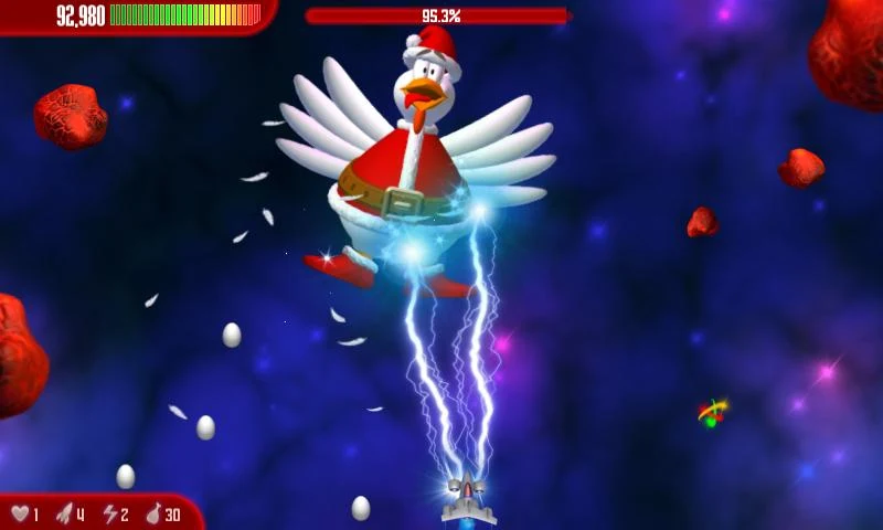 Chicken Invaders 3 Xmas Mod Screenshot 3 