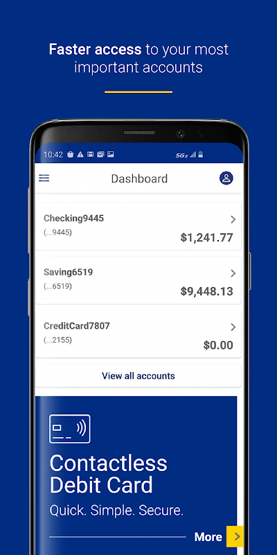 Webster Bank Mobile Screenshot 2