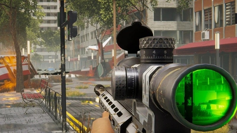 SNIPER ZOMBIE 3D Screenshot 1 