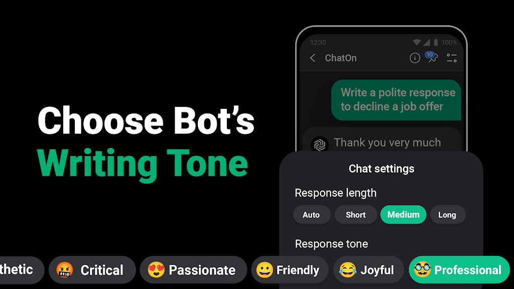 ChatOn – AI Chat Bot Assistant Mod Screenshot 3