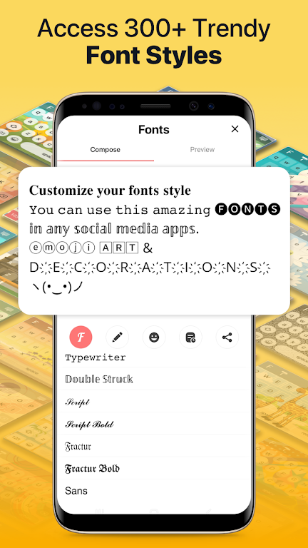 Font Changer – Cool Fonts Keyboard Mod Screenshot 2 