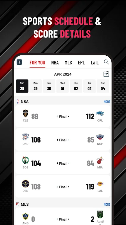 Goal Now: Score and Sport News Screenshot 3 