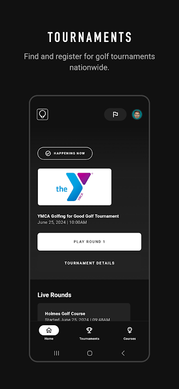 GolfStatus Screenshot 1 