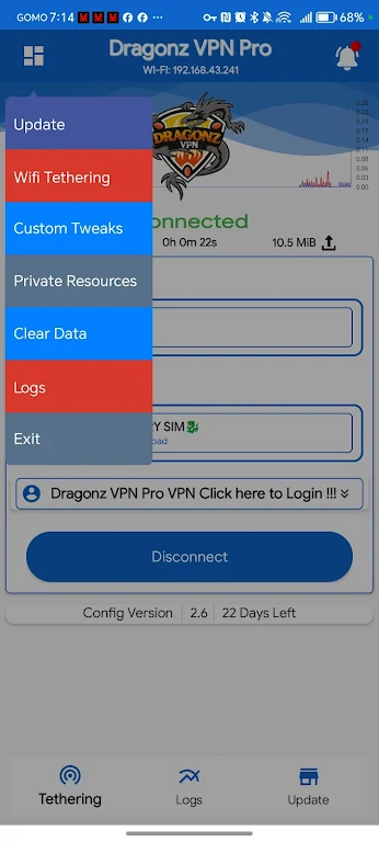 Dragonz VPN Pro Screenshot 3