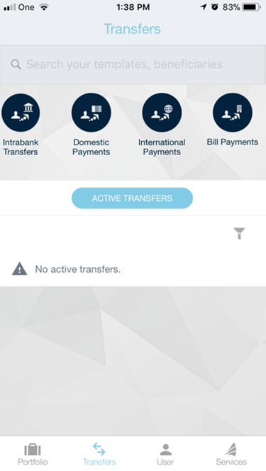 Clarien iBank Mobile Screenshot 2 