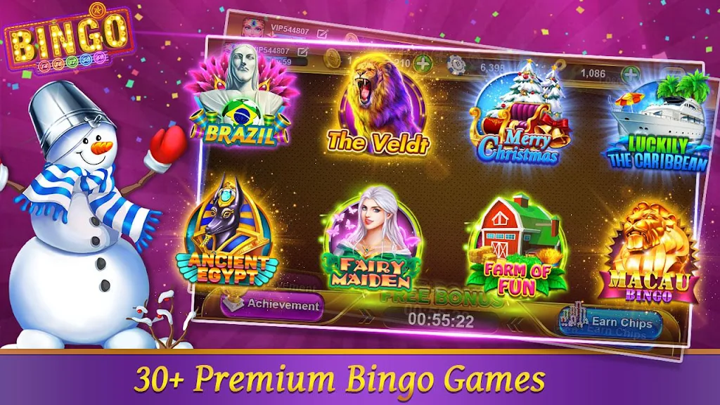 Bingo Happy HD - Bingo Games Screenshot 1 