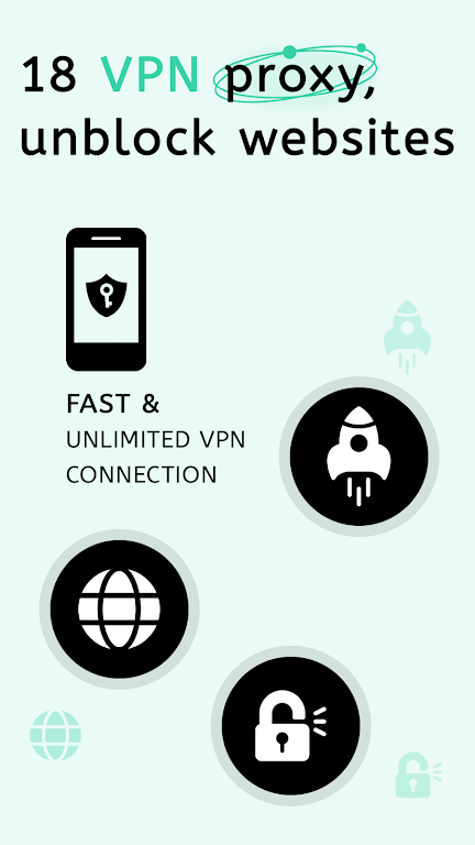 Speed Booster - live video VPN Screenshot 1