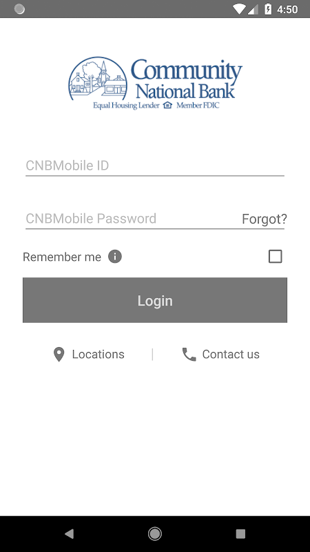 CNB Mobile Banking Screenshot 1