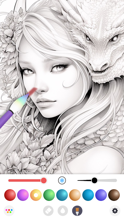 InColor: Coloring & Drawing Mod Screenshot 3