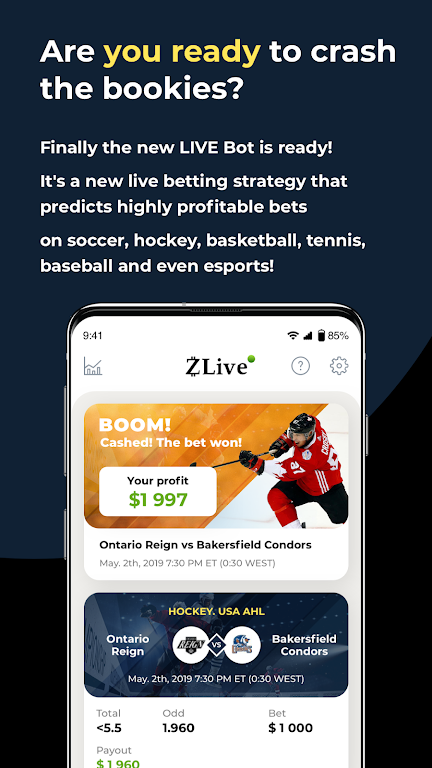 Live Bet Zlive Screenshot 3