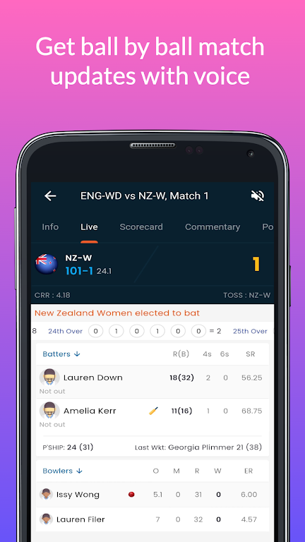 Crextra - Live Cricket Score Screenshot 3