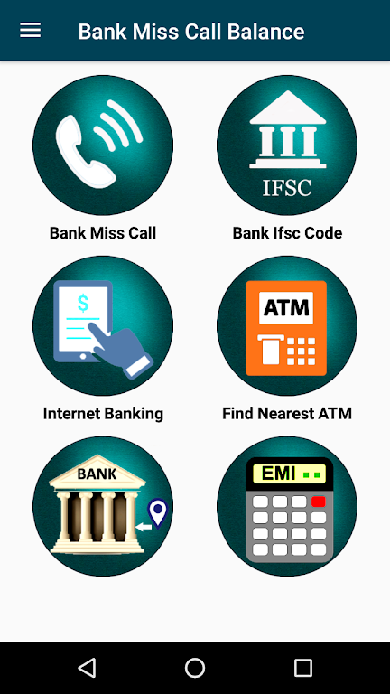 Bank Missed Call Balance Screenshot 1