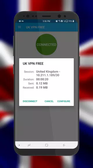 UK VPN - Unlimited , Free Screenshot 4