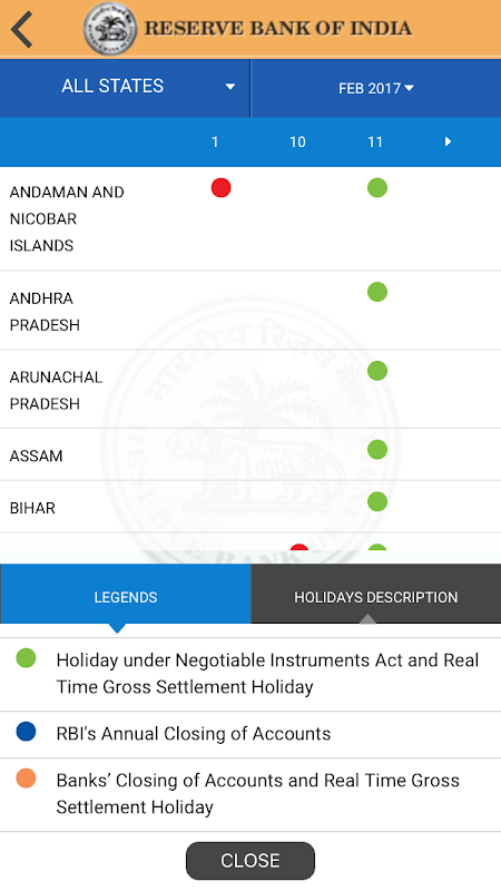 Reserve Bank of India Screenshot 2