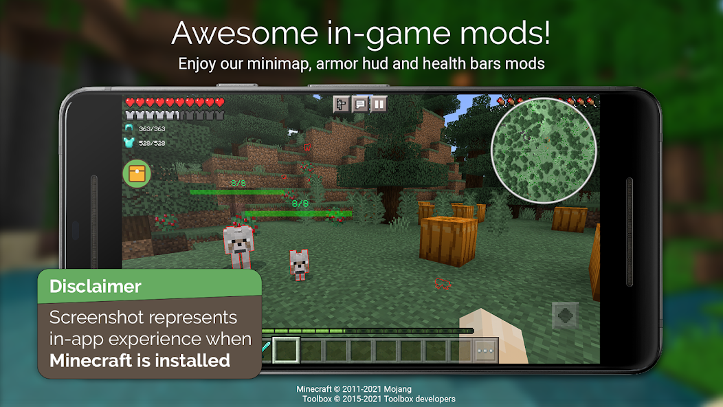 Toolbox for Minecraft: PE Mod Screenshot 1 