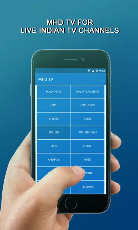 MHD TV: MOBILE TV, LIVE TV Screenshot 3 