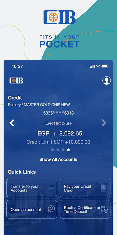 CIB Egypt Mobile Banking Screenshot 4 