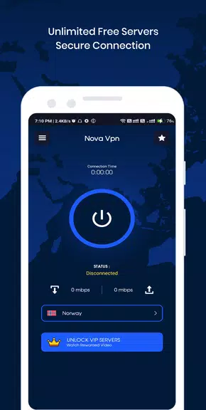 Nova Vpn - Unlimited Fast  Ser Screenshot 1 