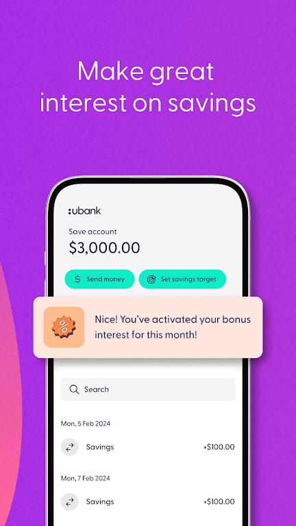 Ubank Money App Screenshot 3
