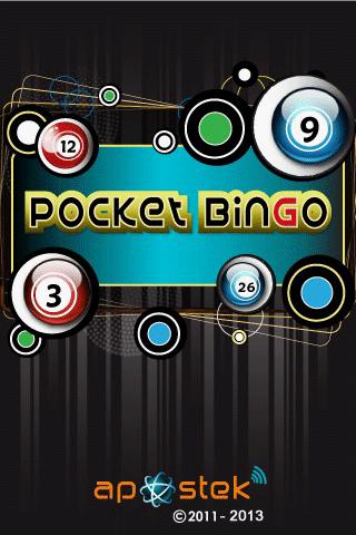 Pocket Bingo Pro Screenshot 1 