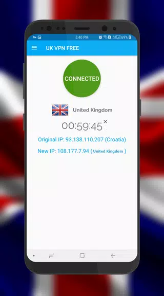 UK VPN - Unlimited , Free Screenshot 2 