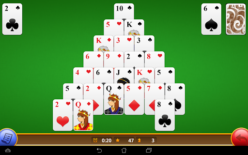 Classic Pyramid Solitaire Free Screenshot 3