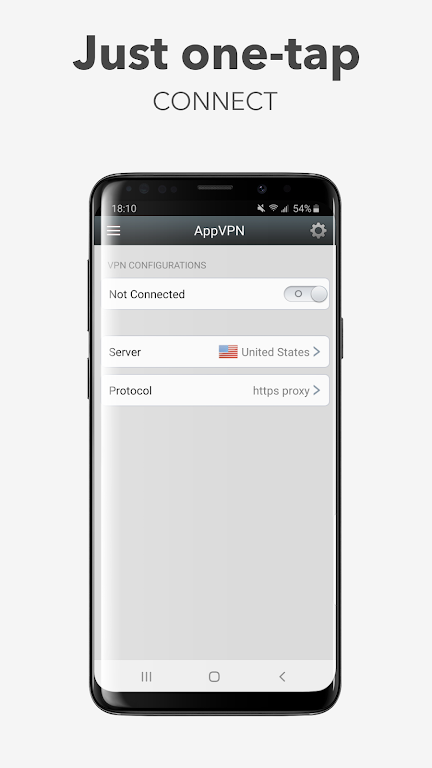 AppVPN Screenshot 1