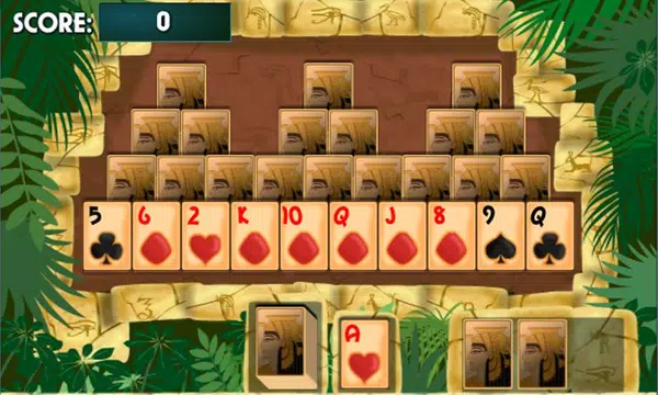 PYRAMID SOLITAIRE card game Screenshot 2 