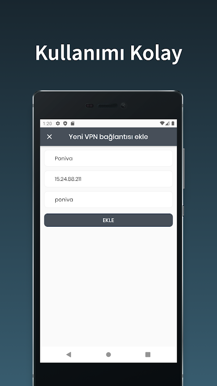 Poniva VPN Screenshot 3