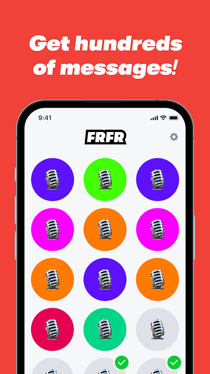 frfr: AI voice messages Screenshot 4 