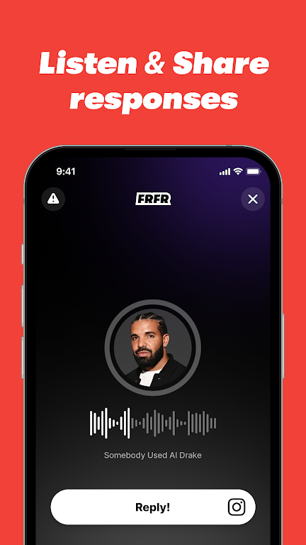 frfr: AI voice messages Screenshot 2 