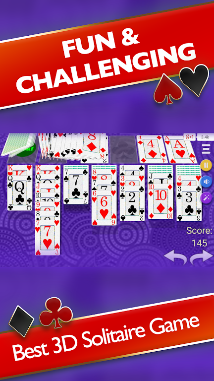 Solitaire 3D - Solitaire Game Screenshot 3