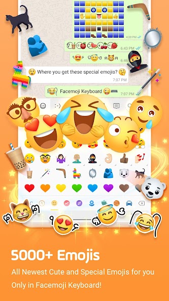 Facemoji AI Emoji Keyboard Mod Screenshot 3