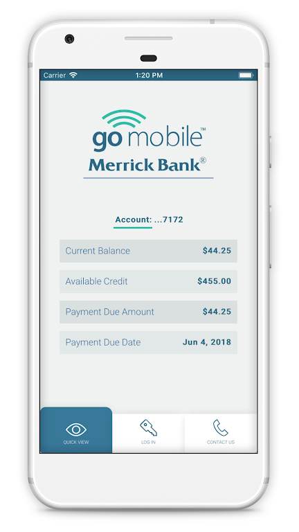 Merrick Bank Mobile Screenshot 2