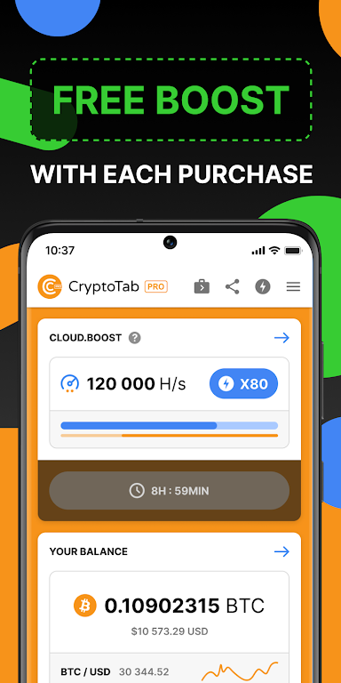 CryptoTab Browser Pro Mod Screenshot 1 