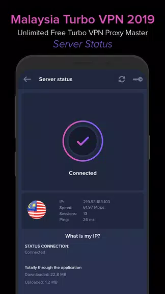 Malaysia VPN 2019 - Unlimited Free VPN ProxyMaster Screenshot 4 