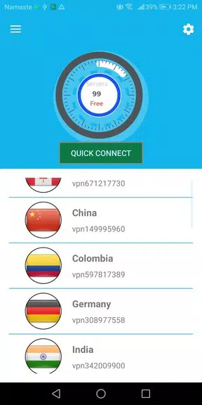 tVPN - Free VPN Screenshot 1 