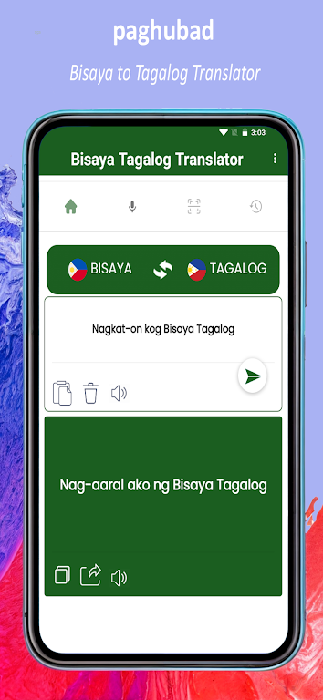 Translate Tagalog to Bisaya Screenshot 1