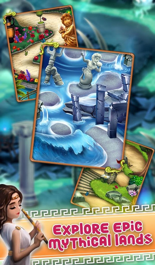 Mahjong Olympus Gods - Titan Adventure Screenshot 1 