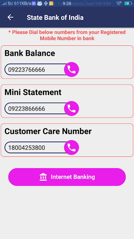 Bank Balance Inquiry - All Bank Balance Check Screenshot 2 