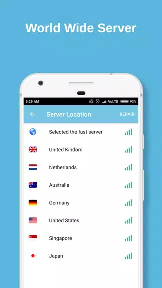 Super VPN-Free Unblock Proxy Screenshot 2 