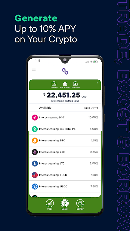 Abra: Buy & Trade BTC & Crypto Screenshot 3