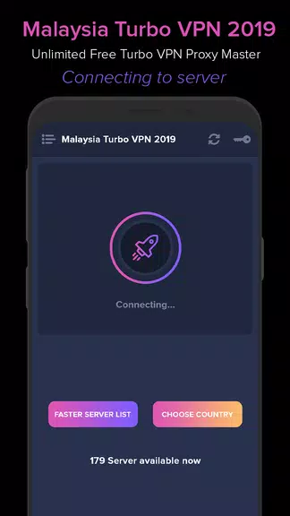 Malaysia VPN 2019 - Unlimited Free VPN ProxyMaster Screenshot 2 