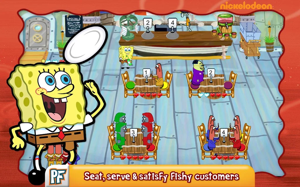 SpongeBob Diner Dash Screenshot 3