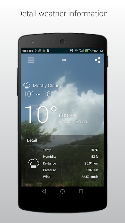 iWeather - Weather Forecast Screenshot 2 