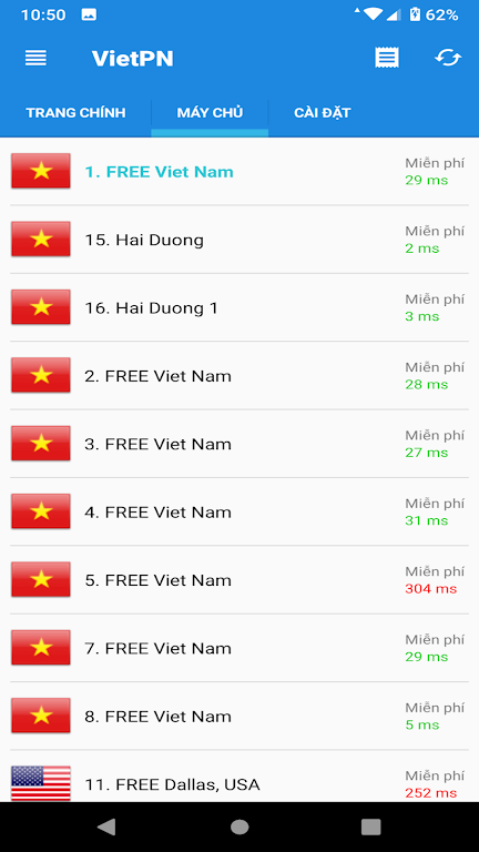 VIETPN Screenshot 2