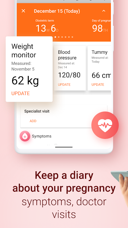 Pregnancy and Due Date Tracker Mod Screenshot 3 