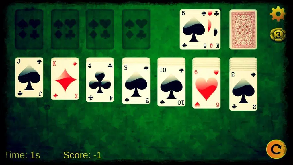 Mega Solitaire Card Game Screenshot 1