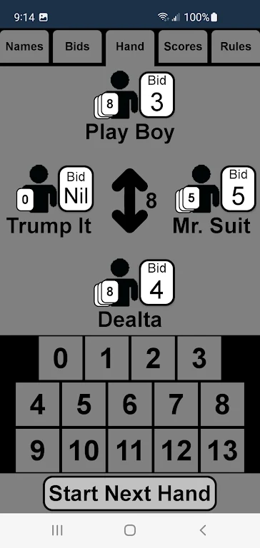 Spades Scorekeeper Screenshot 3 